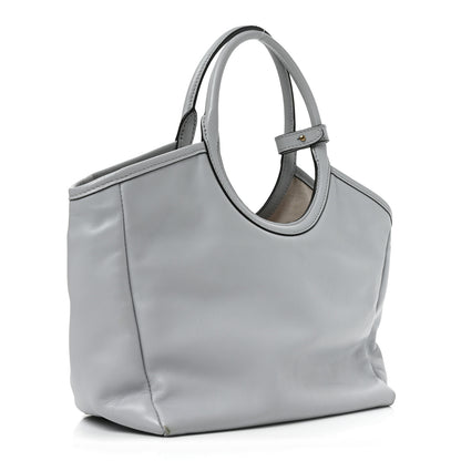 Miu Miu Soft Calf Softy Small Ivy Tote Bag Cornflower 3 of 10