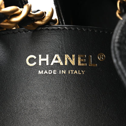 Chanel Caviar Quilted Small Chanel 25 Handbag Black 6 of 14