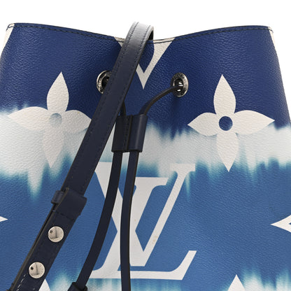 Louis Vuitton Monogram Escale Neonoe MM Blue 7 of 9