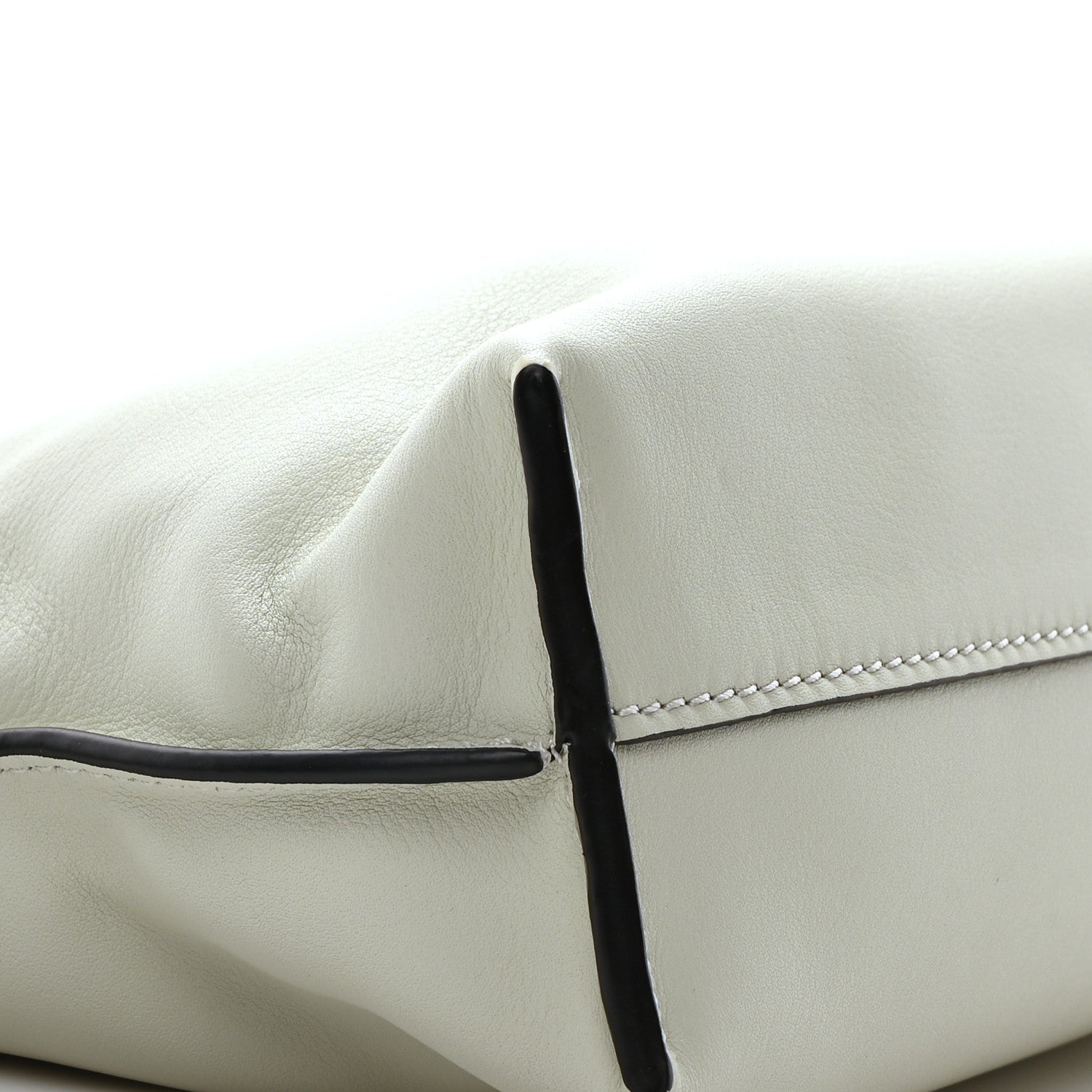 Loewe Calfskin Flamenco Knot Clutch Light Celadon 8 of 9
