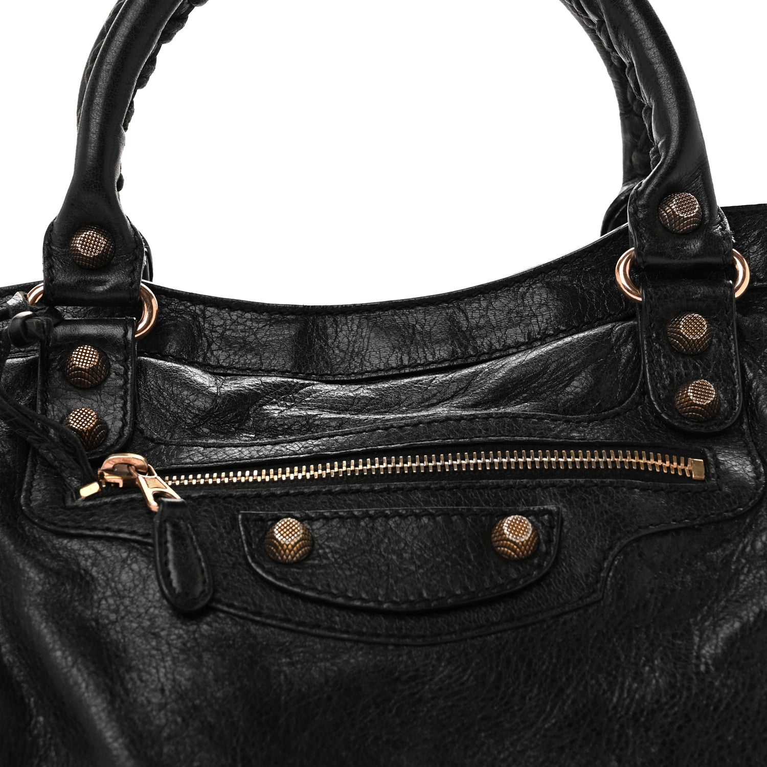 Balenciaga Agneau Giant 12 Rose Gold Hardware City Black 9 of 15