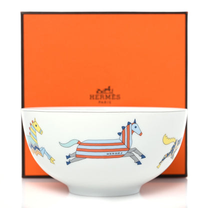 Hermes Porcelain Epopee Kids Cereal Bowl 9 of 9