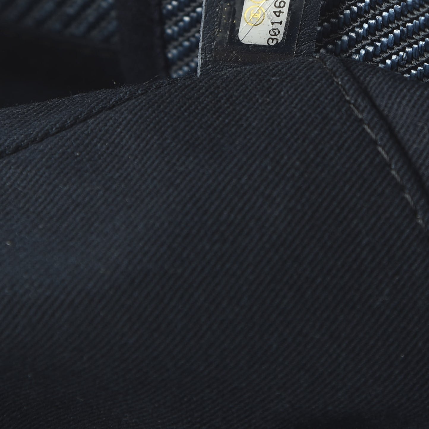 Denim Medium Deauville Tote Dark Blue