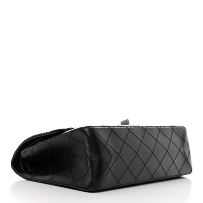 Chanel Aged Calfskin Quilted 2.55 Reissue 225 Flap Black 4 of 10