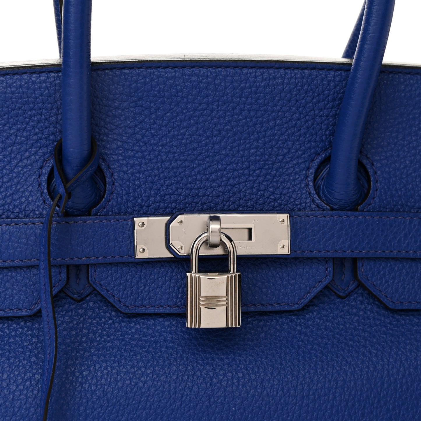 Togo Birkin 35 Bleu Electrique