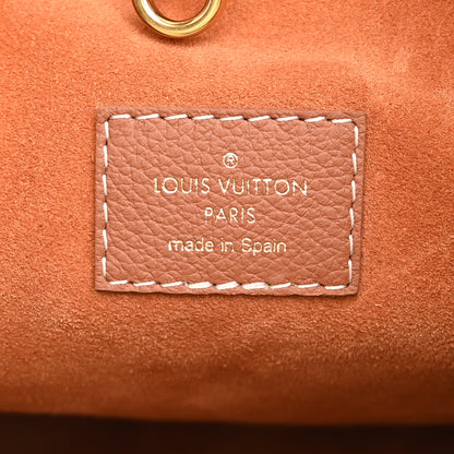 Louis Vuitton Grained Calfskin Low Key Hobo MM Cognac 7 of 10