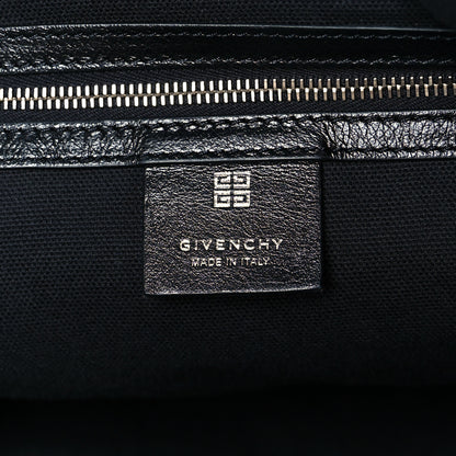 Givenchy Tumbled Calfskin Large Voyou Bag Black 10 of 21