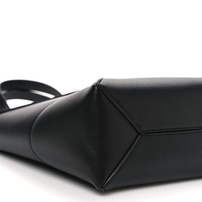 Loewe Shiny Calfskin Mini Puzzle Fold Tote Black 9 of 11