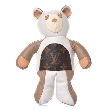 Louis Vuitton Calfskin Monogram Doudou Louis Bear Beige 1 of 9