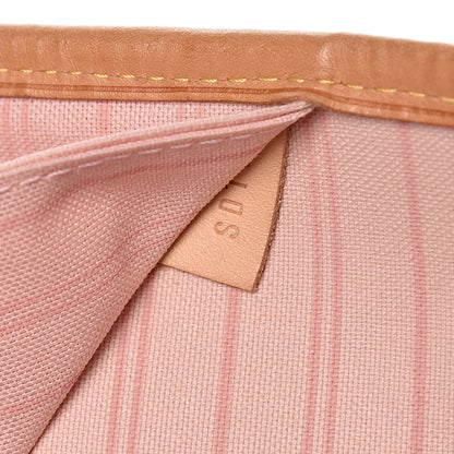 Louis Vuitton Damier Azur Neo Neverfull MM Rose Ballerine 8 of 15