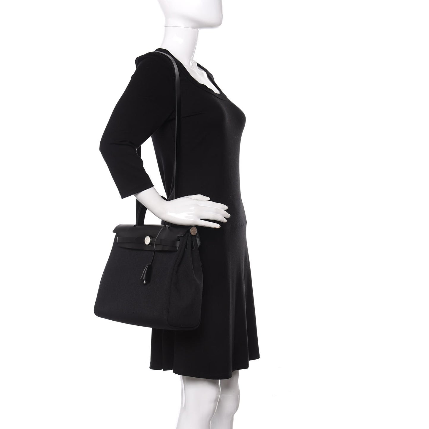 Military Toile Vache Hunter Herbag Zip PM 31 Black