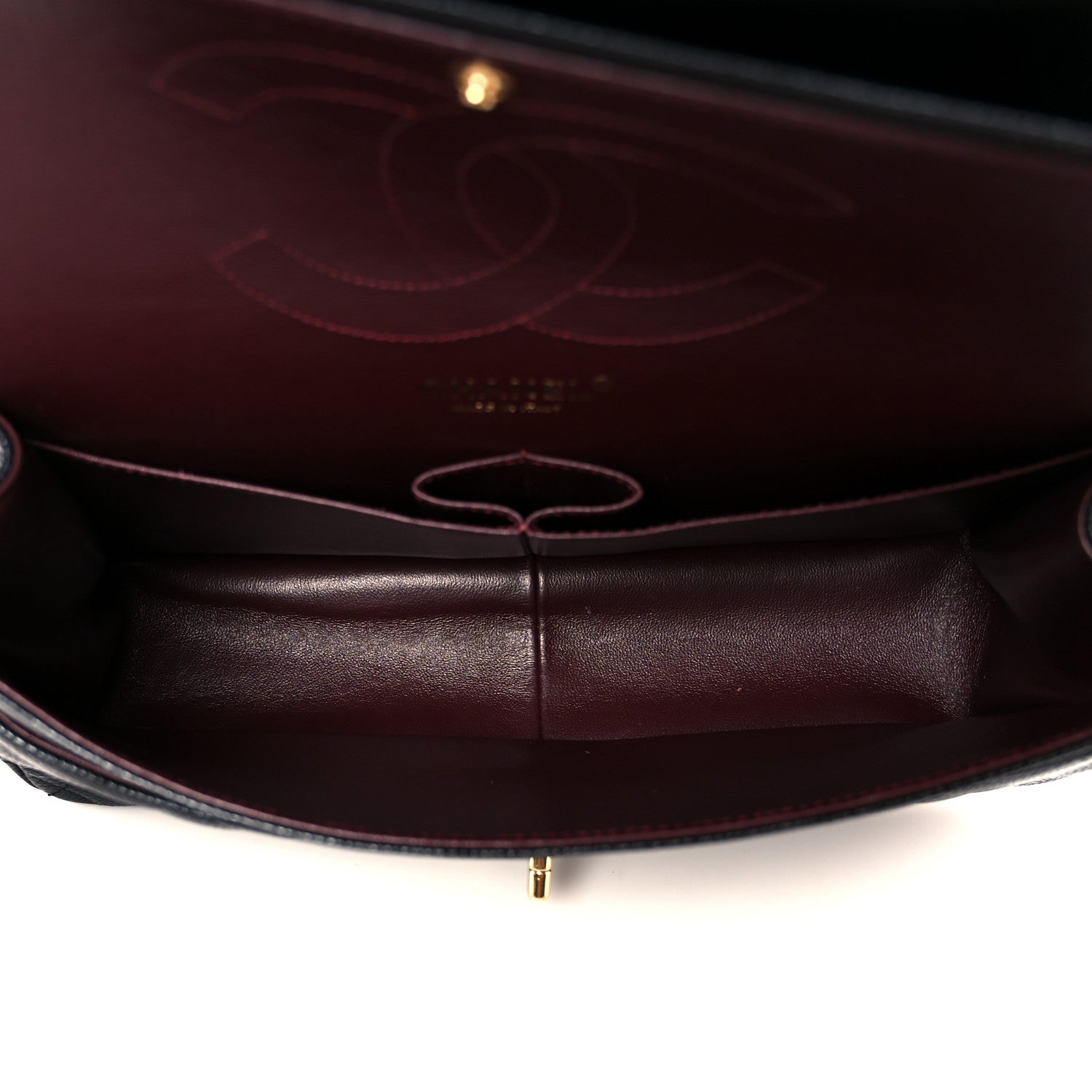 Chanel Caviar Quilted Jumbo Double Flap Black 5 of 11