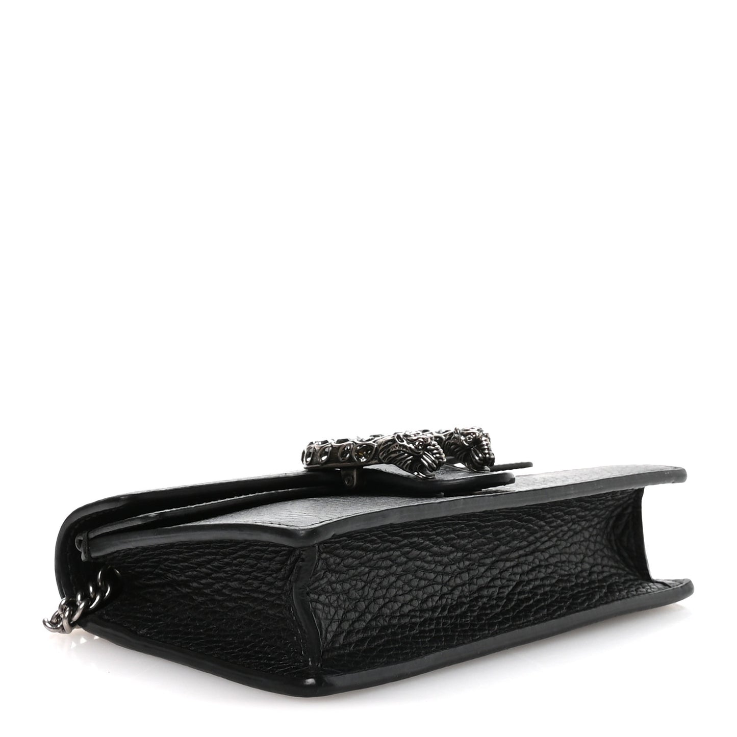 Calfskin Super Mini Dionysus Shoulder Bag Black