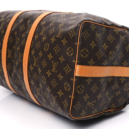 Louis Vuitton Monogram Keepall Bandouliere 50 9 of 13