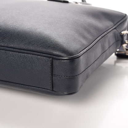 Prada Saffiano Travel Briefcase Baltico 11 of 11