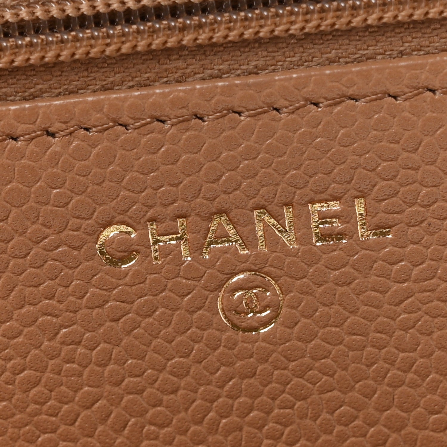 Chanel Caviar Quilted Multi Chain Wallet On Chain WOC Beige 6 of 12