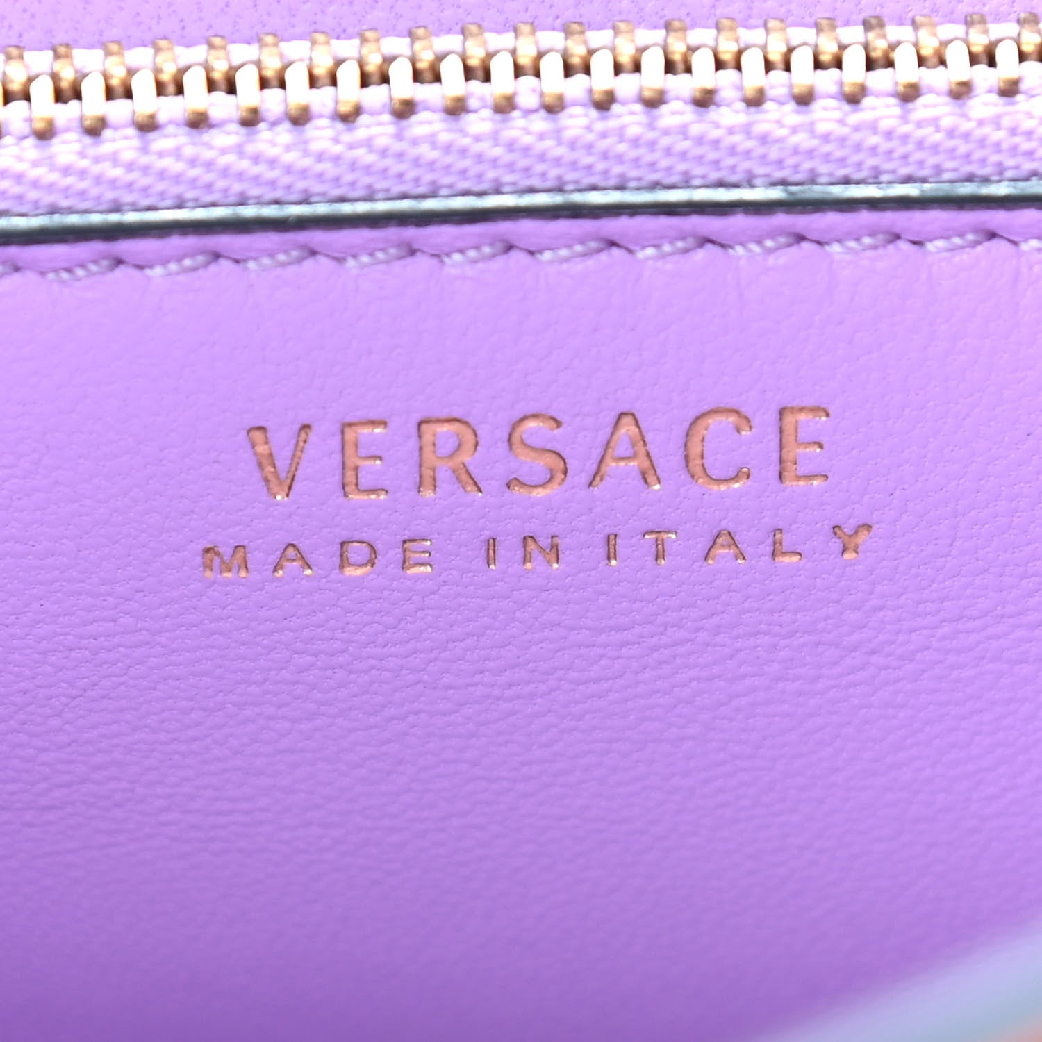 Versace Calfskin Medium La Medusa Top Handle Handbag Orange 6 of 8