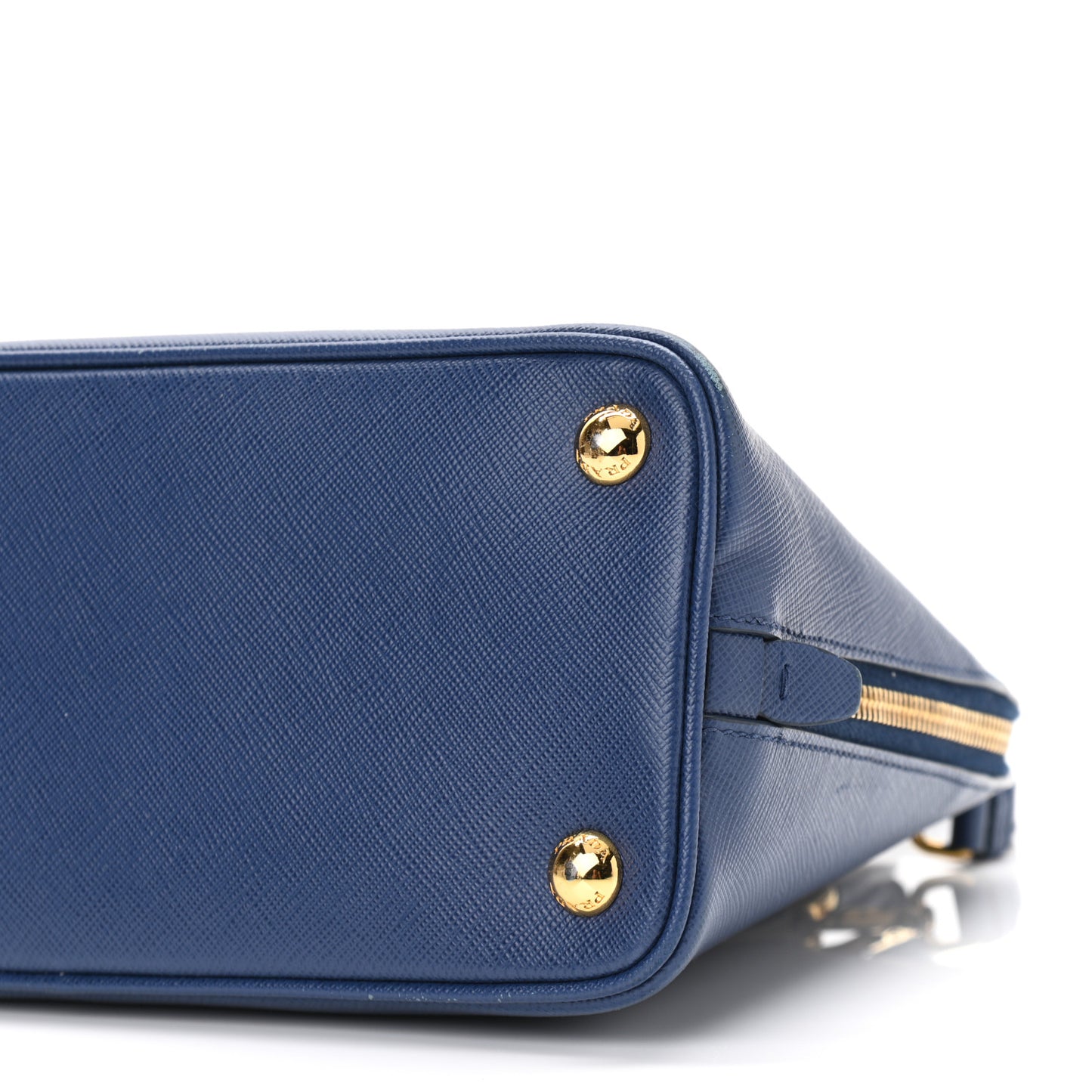 Saffiano Lux Small Promenade Tote Bluette