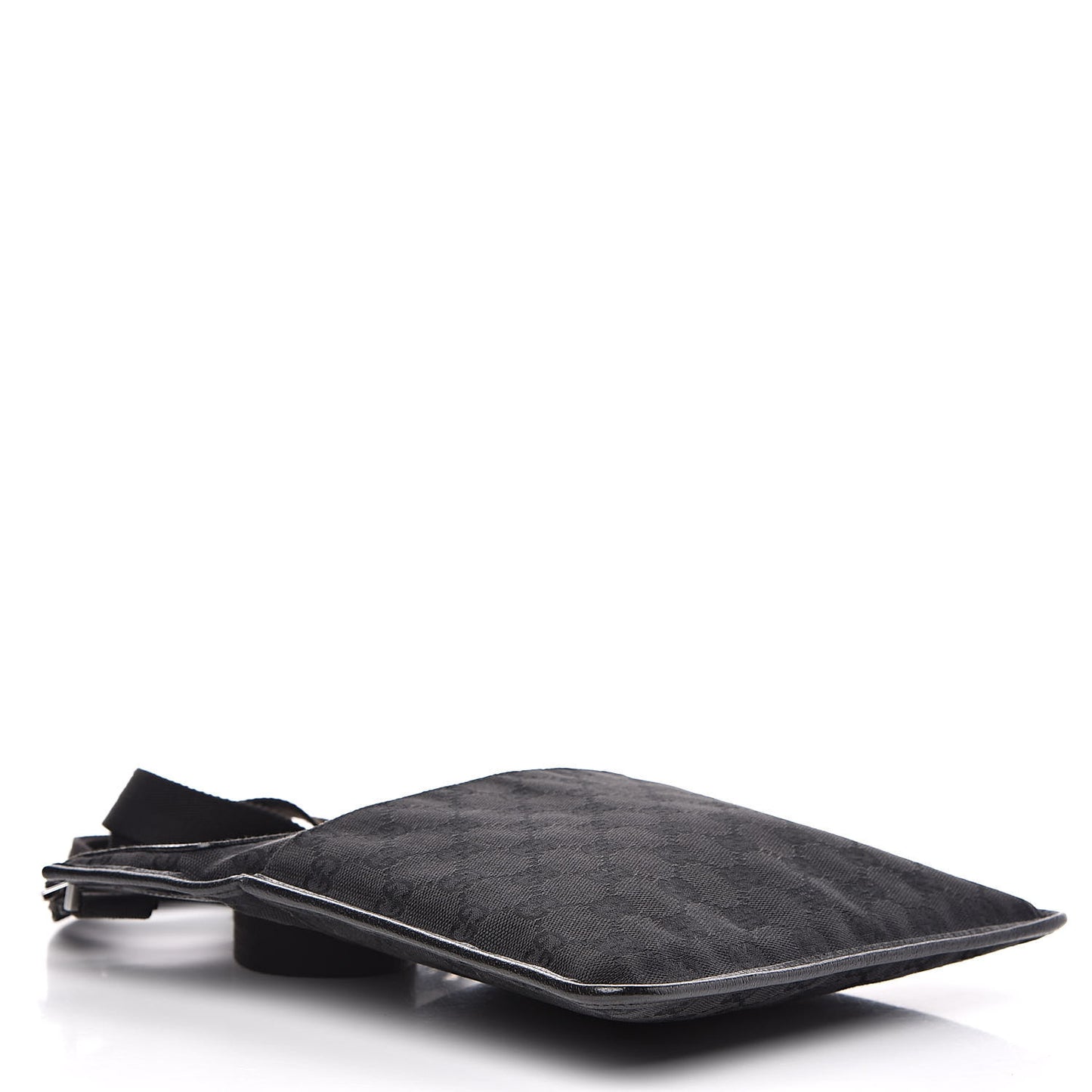 GG Monogram Messenger Crossbody Bag Black