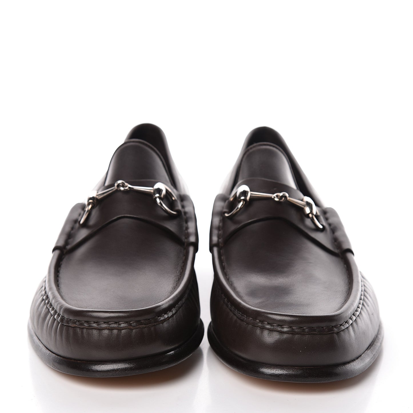 Calfskin Mens 1953 Horsebit Loafers 12.5 Marrone