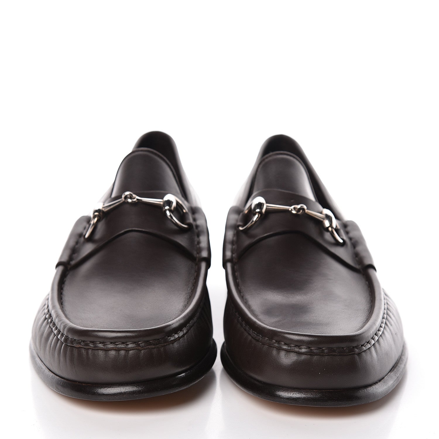 Gucci Calfskin Mens 1953 Horsebit Loafers 12.5 Marrone 2 of 9