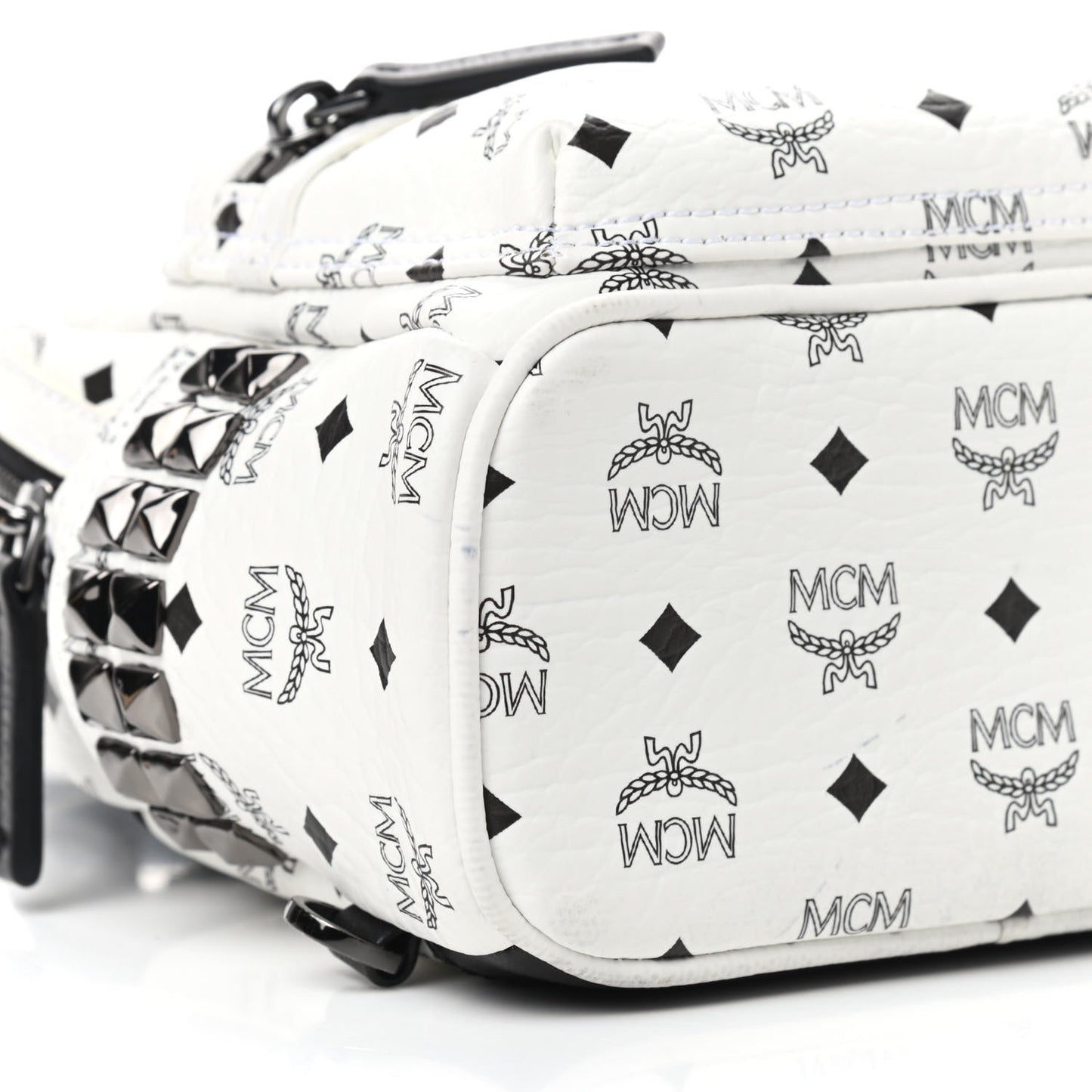 Visetos Side Stud X-Mini Stark Bebe Boo Backpack White