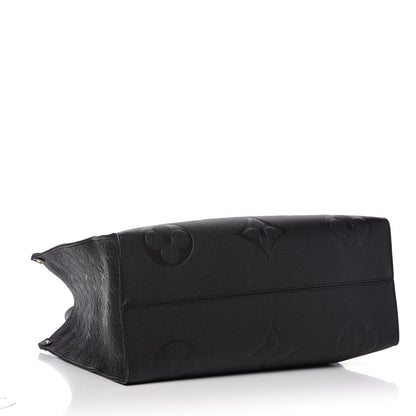 Louis Vuitton Empreinte Monogram Giant Onthego GM Black 4 of 10