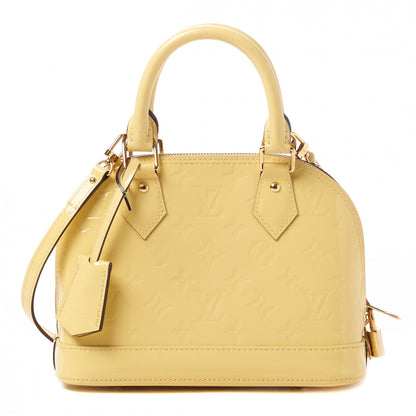 Louis Vuitton Vernis Alma BB Citrine 1 of 8