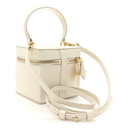 Alaia Shiny Goatskin Cub Vanity Bag Ivorie 3 of 10
