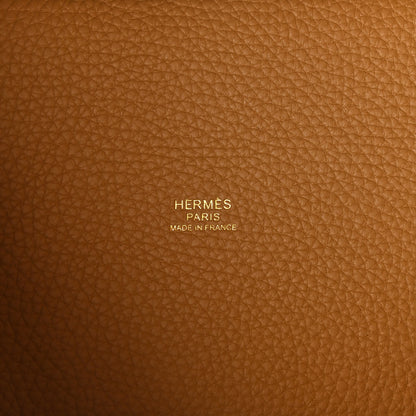 Hermes Taurillon Clemence Picotin Lock 18 PM Biscuit 6 of 11