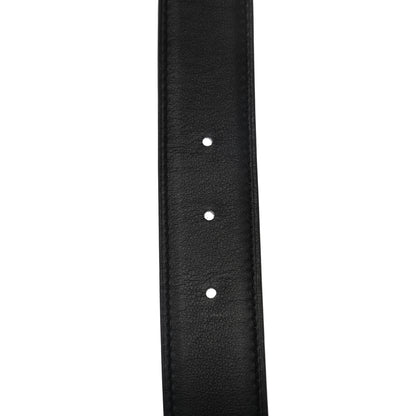 Hermes Epsom Swift 32mm Belt Strap 85 Gold Black 3 of 6