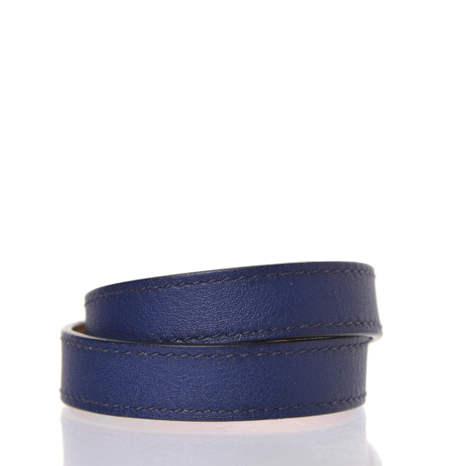 Hermes Swift Kelly Double Tour Bracelet S Bleu Saphir 3 of 8