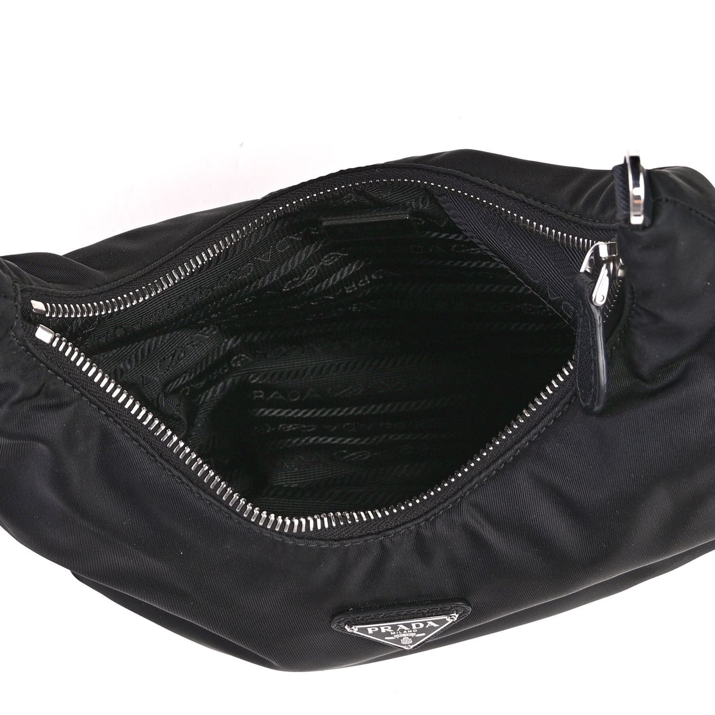 Tessuto Nylon Saffiano Re-Edition 2006 Shoulder Bag Black