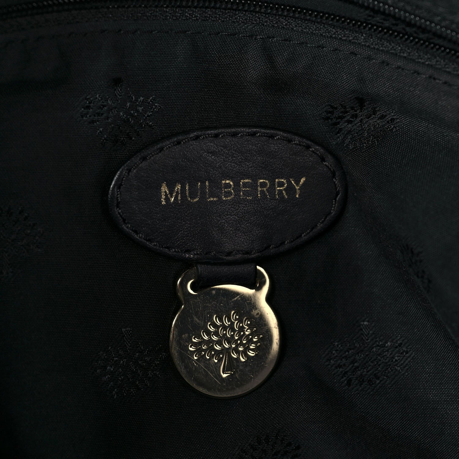 Mulberry Soft Grain Calfskin Tillie Satchel Black 5 of 15