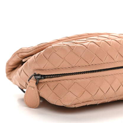 Bottega Veneta Nappa Intrecciato Mini Messenger Bag Mink 9 of 10