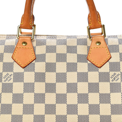 Louis Vuitton Damier Azur Speedy 30 22 of 22