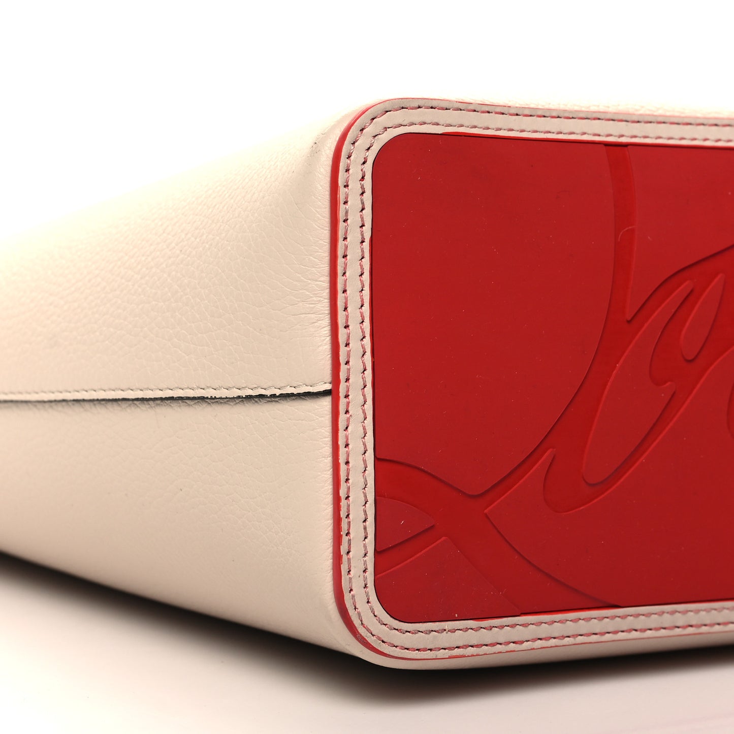 Calfskin Spikes Small East West Cabata Tote in Ballerina Ballerina