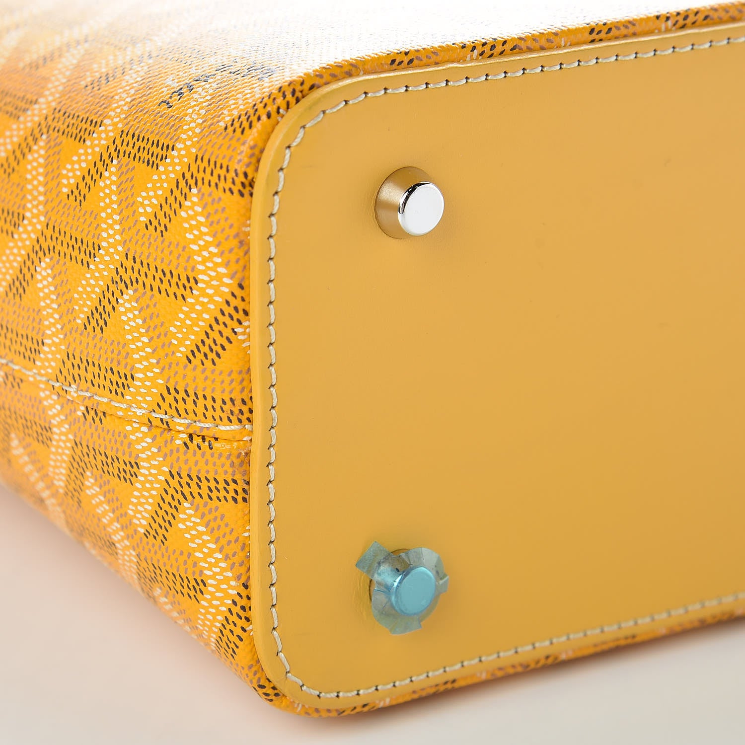 Goyard Goyardine Marie Galante PM Yellow 11 of 13
