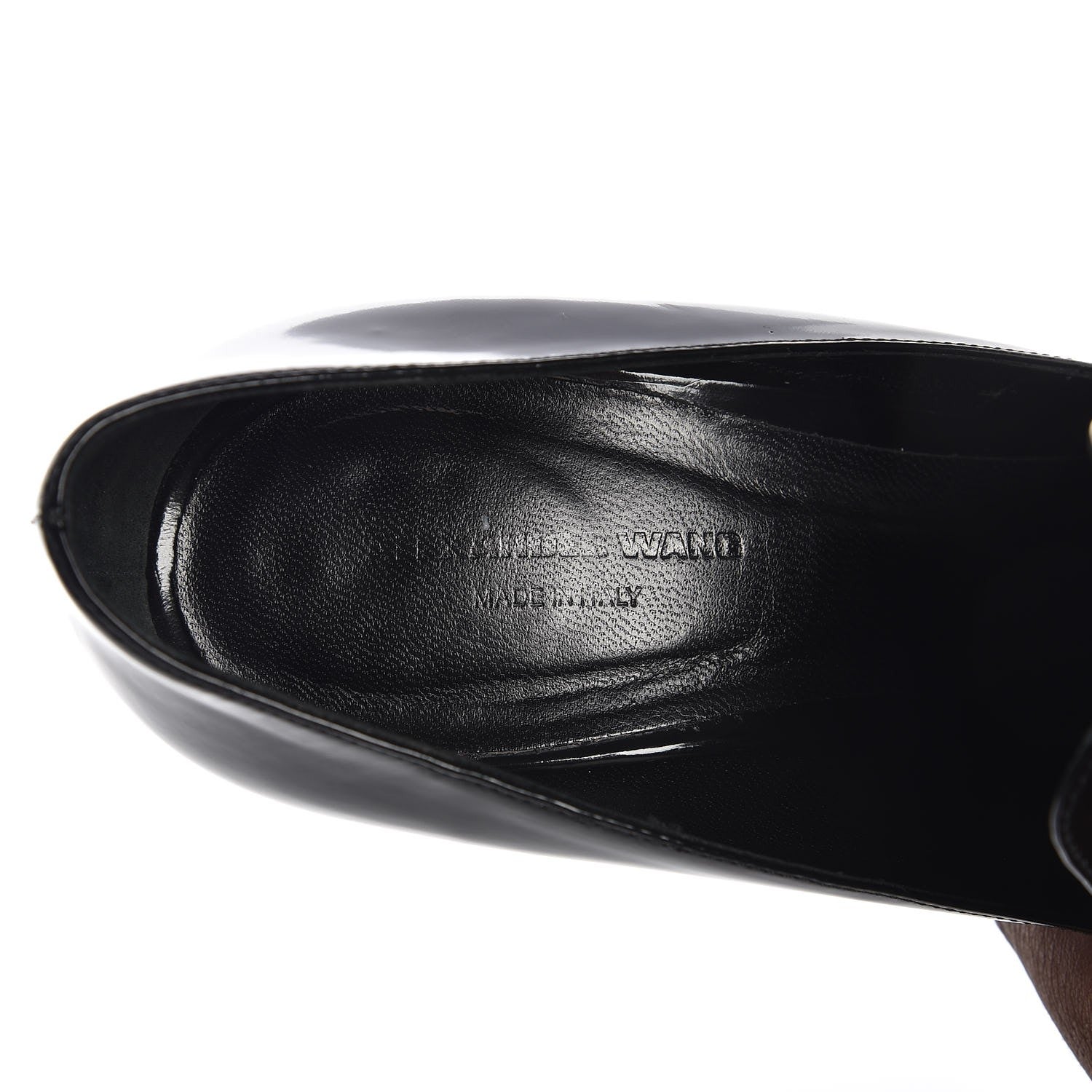 Alexander Wang Patent Anais Tassel Loafer Pump 40 Black 8 of 11
