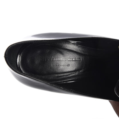 Alexander Wang Patent Anais Tassel Loafer Pump 40 Black 8 of 11