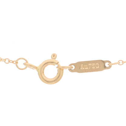 Tiffany 18K Rose Gold Diamond Mini Victoria Necklace 4 of 6