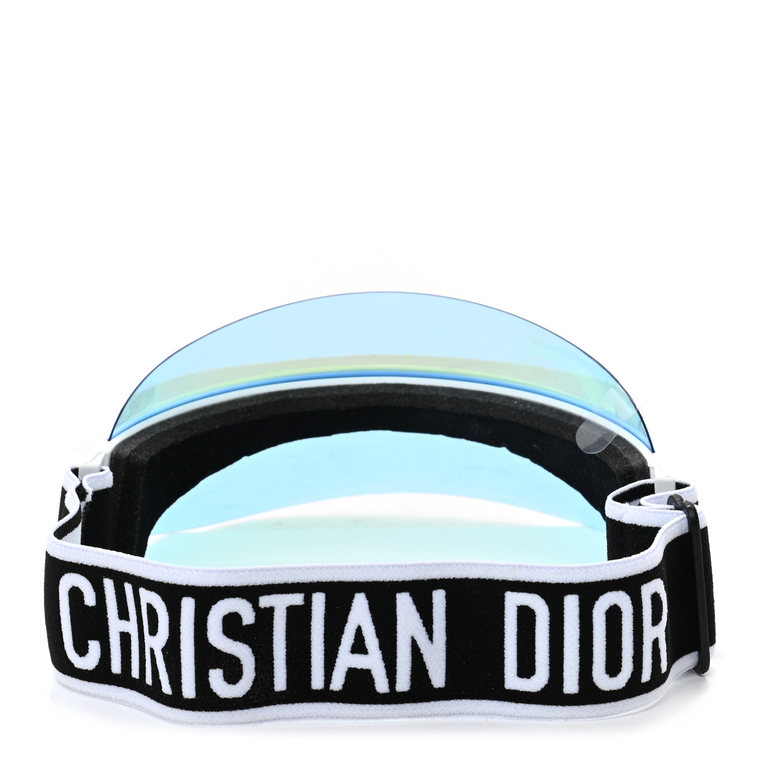 Christian Dior Mirrored DiorClub1 Sun Visor Blue 6 of 8