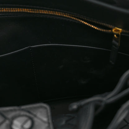 Bottega Veneta Nappa Intrecciato Medium Andiamo Shoulder Bag Black 10 of 10