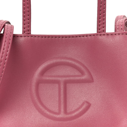 Telfar Vegan Leather Small Shopping Bag Corned Beef 8 of 10