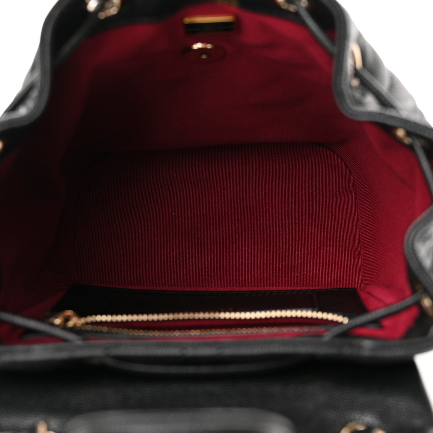 Caviar Quilted Mini Urban Spirit Backpack Black