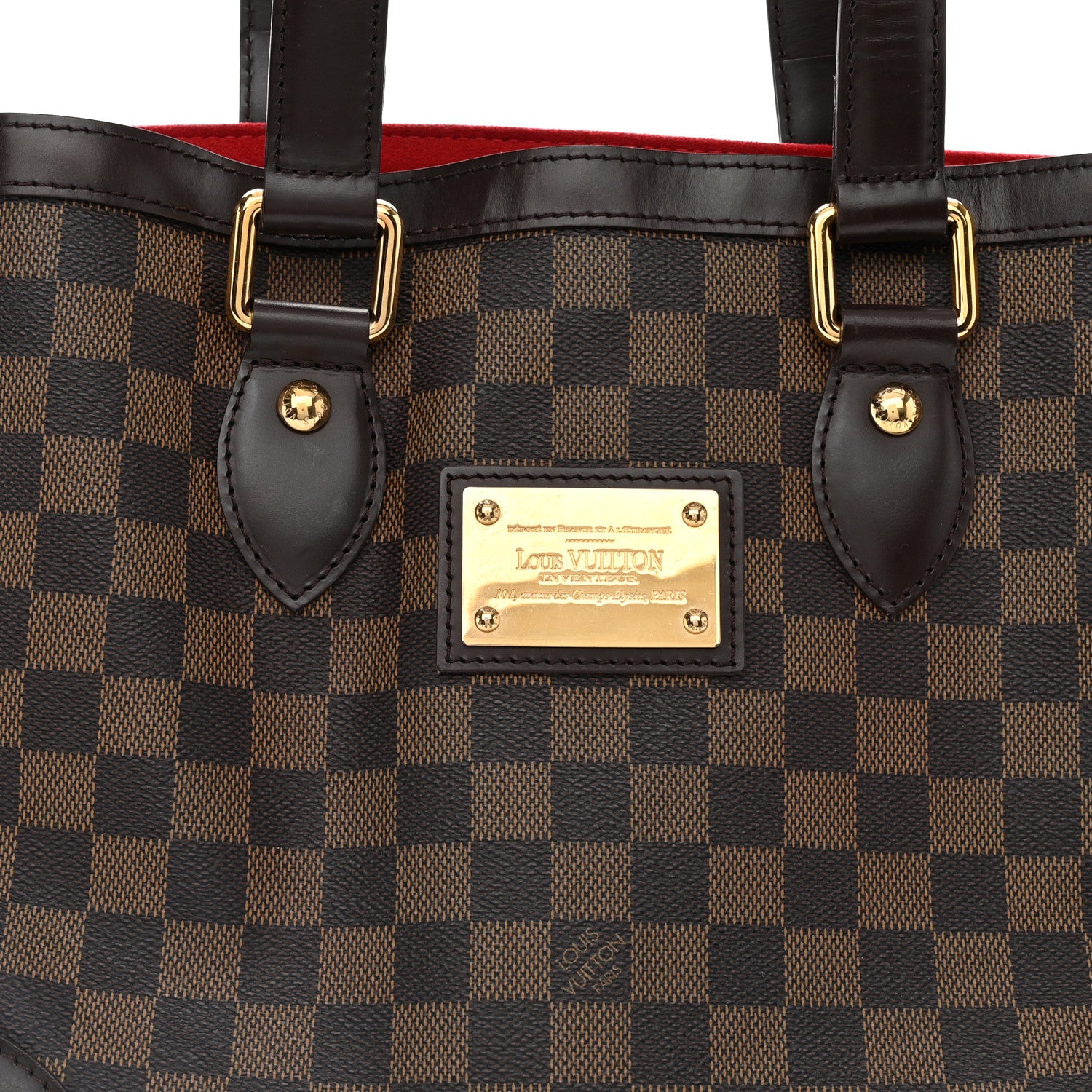 Louis Vuitton Damier Ebene Hampstead PM 7 of 10