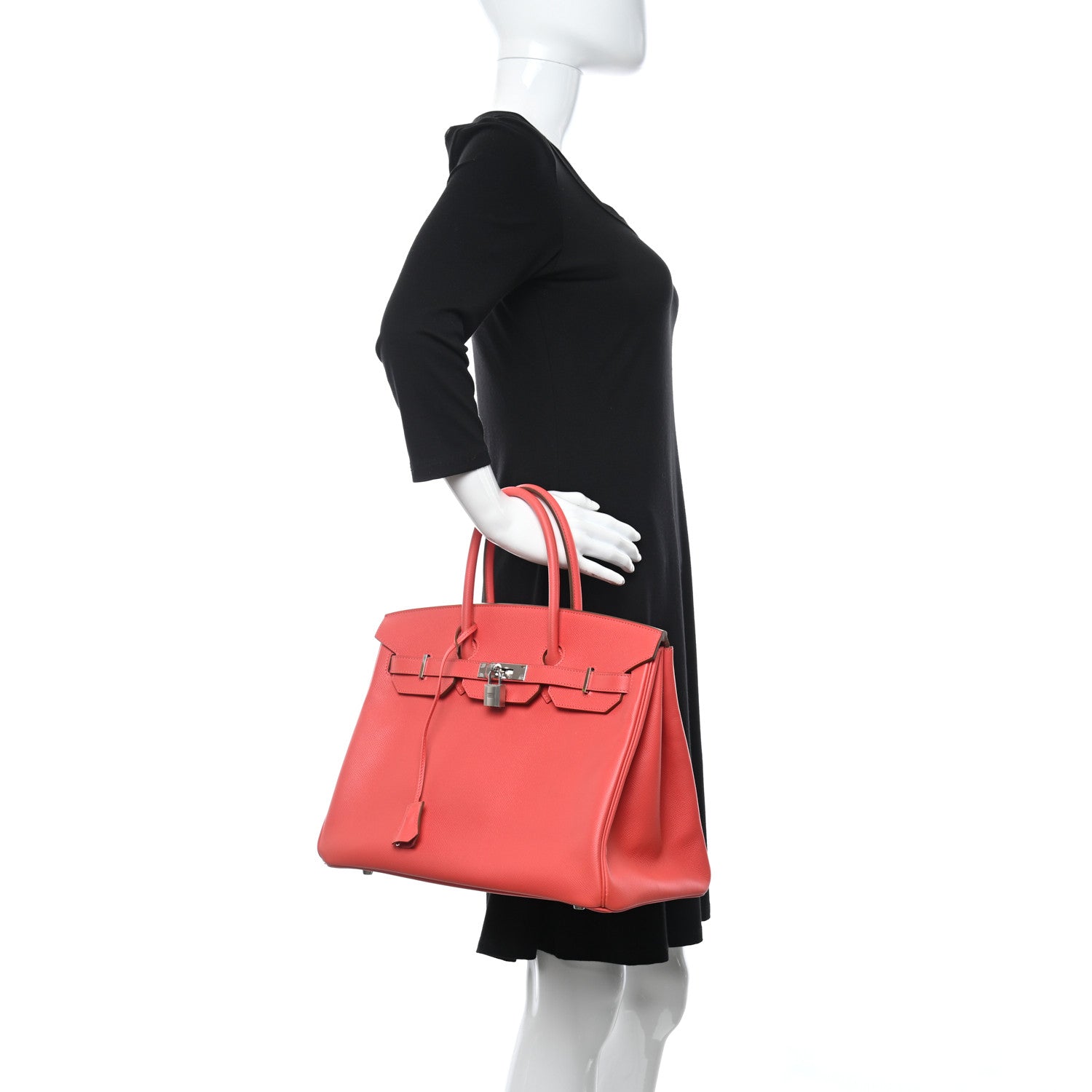 Hermes Epsom Birkin 35 Rose Jaipur 2 of 29