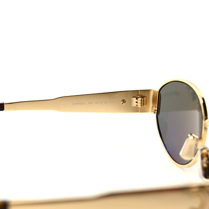 Celine Metal Triomphe 01 Sunglasses CL40235U Gold Green 6 of 7