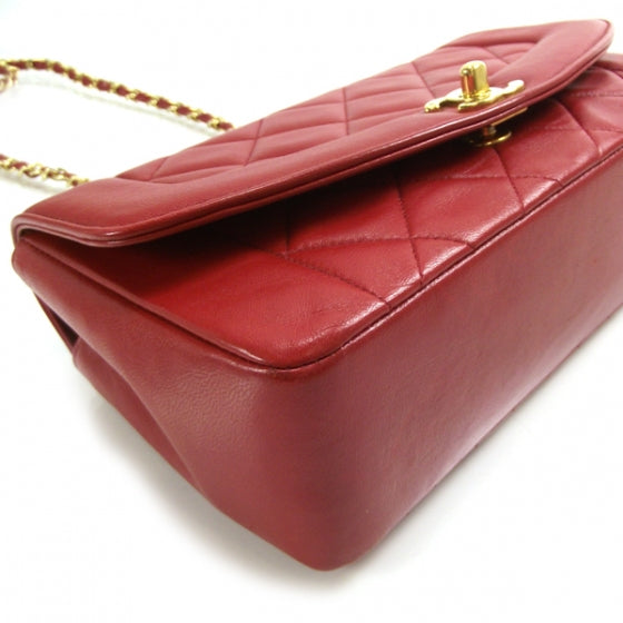 Chanel Lambskin Quilted Small Flap Red 5 of 13