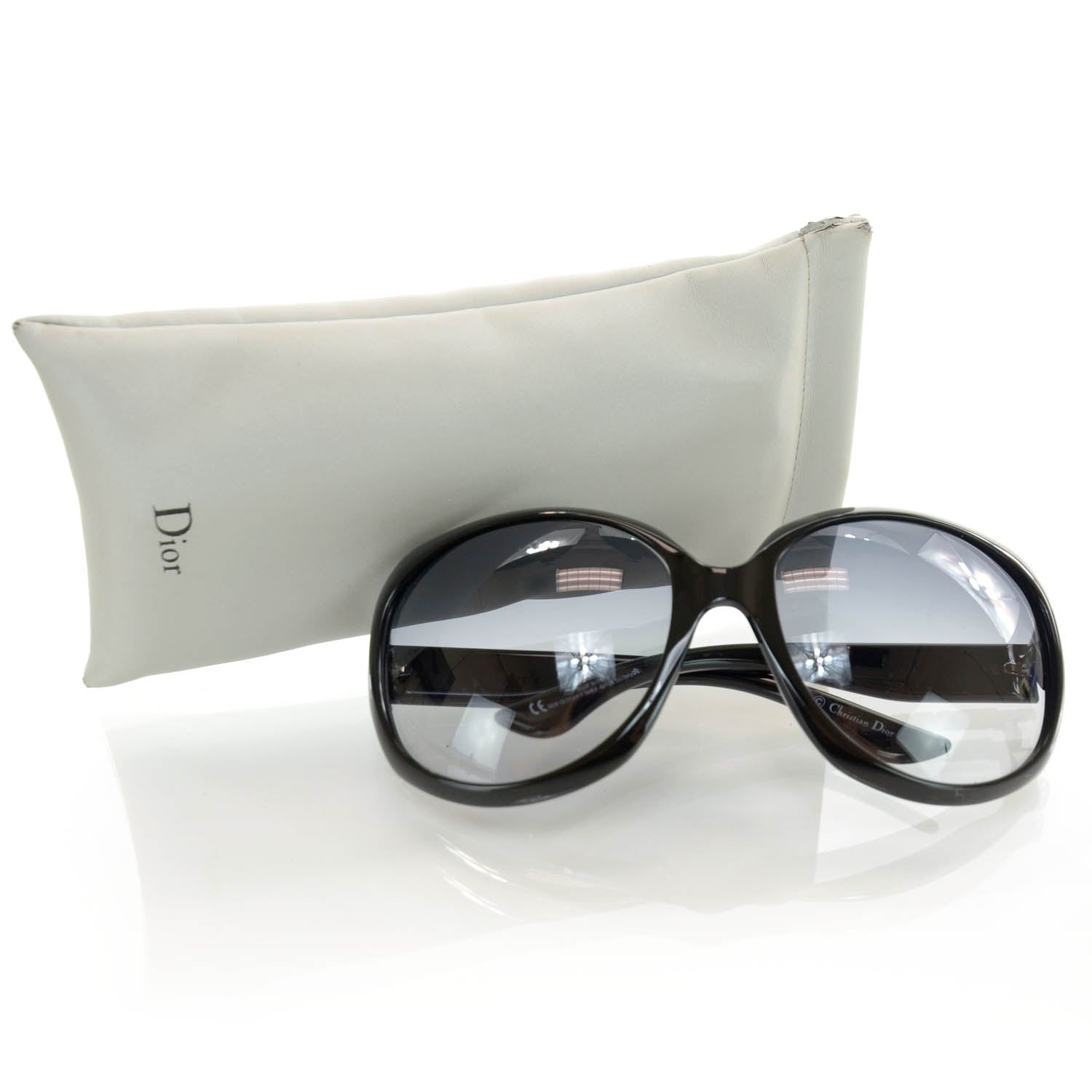Christian Dior CHRISTIAN DIOR Glossy 1 Sunglasses Black 38111